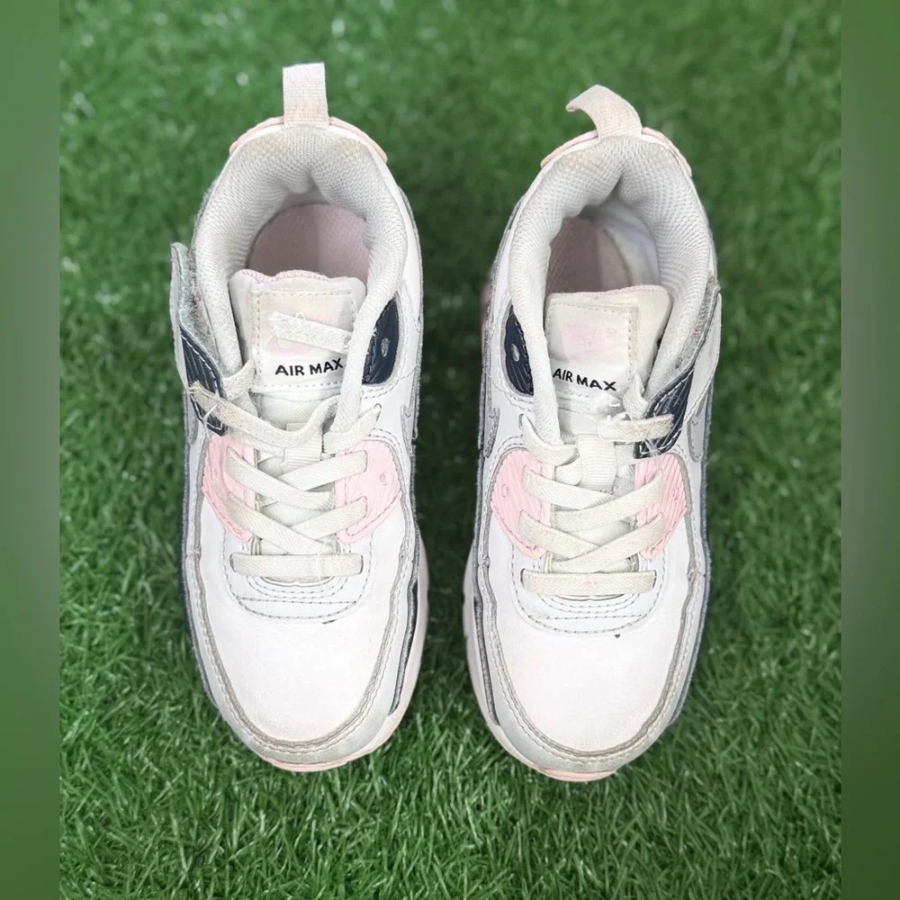 Nike‎ Air Max 90 Easyon White/Wolf Grey-Pink Foam (HF6357 104) - 10.5 C